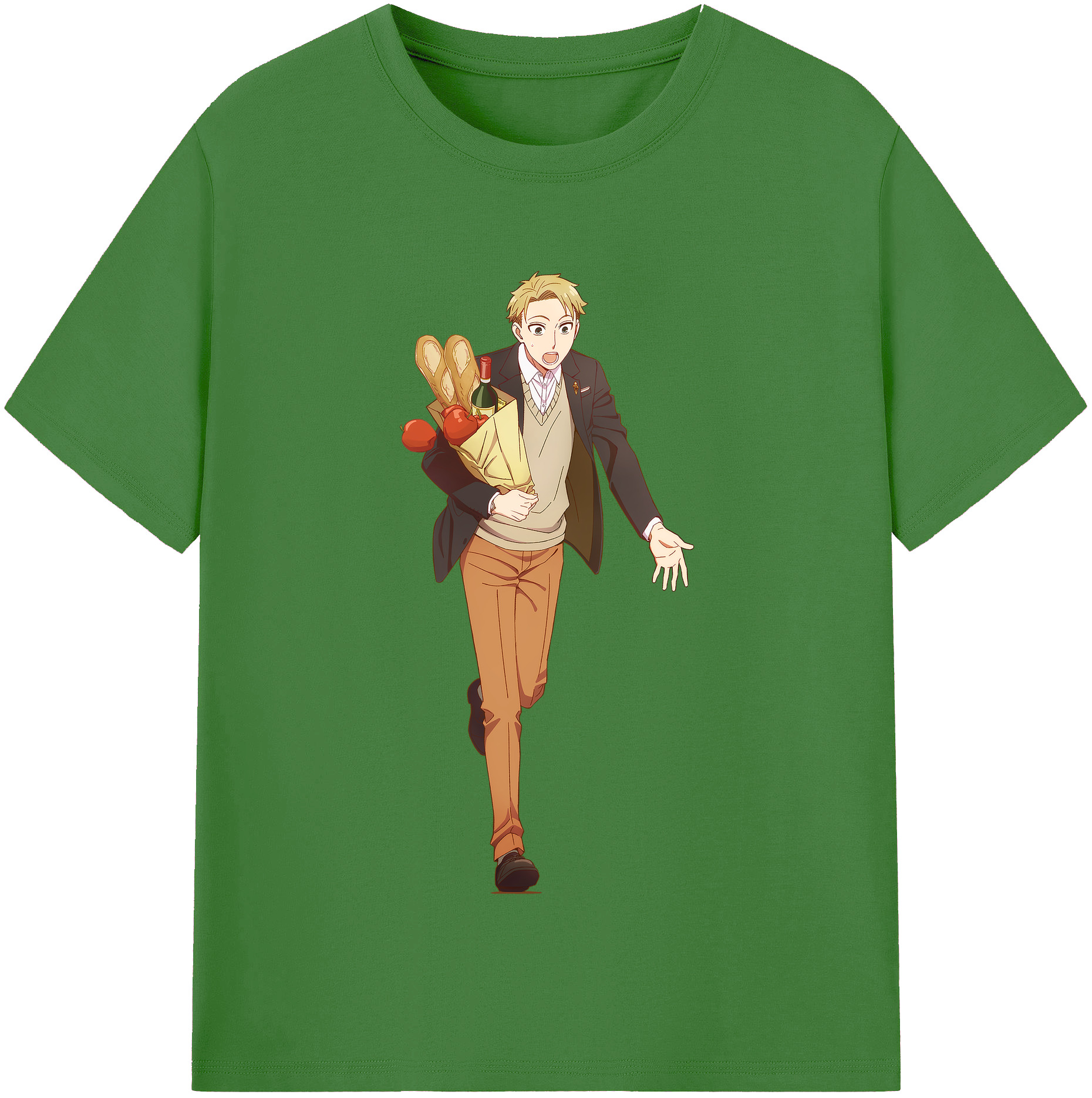 （画像用） SPY×FAMILY间谍家家酒 レディースカジュアルプリントTシャツ（綿100％）